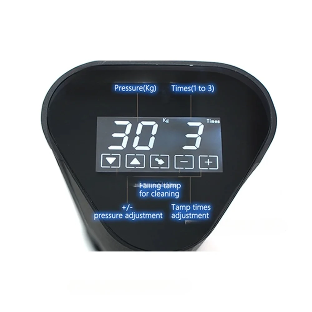 Electric Coffee Tamper 51/58/58.35/58.5MM Touchscreen Automatic Flat Ripple Powder Press for Espresso