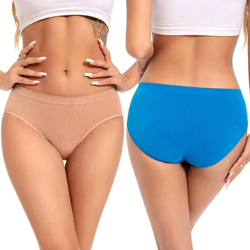 Women's Panties Low-Rise Sexy Seamless Briefs Non-Restrictive Skin Friendly Breathable Butt Lifting Women Underwear