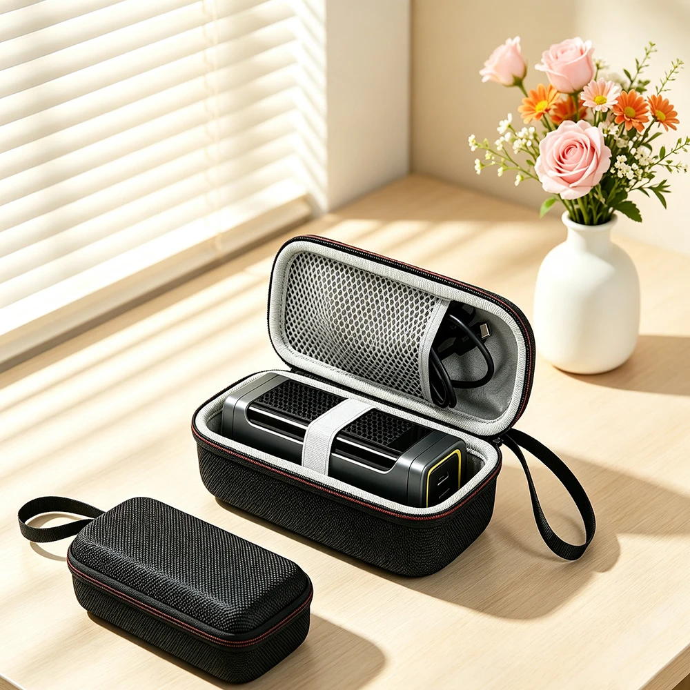 Shockproof Protective Storage Bag For AOHI 210W 10000mAh Portable Charger Power Bank, EVA Hard Travel Carrying Case