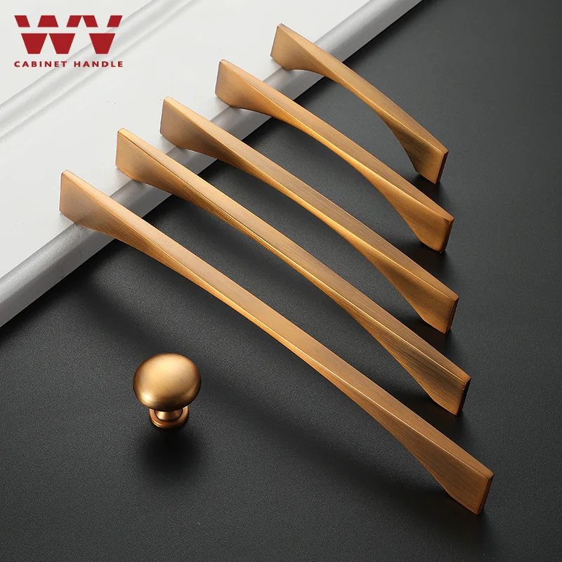 WV Antique Dressers Closet Cabinet Storage Handles Brass Pulls Drawer Hardware Furniture Kitchen Accessories Wardrobe Door Knobs