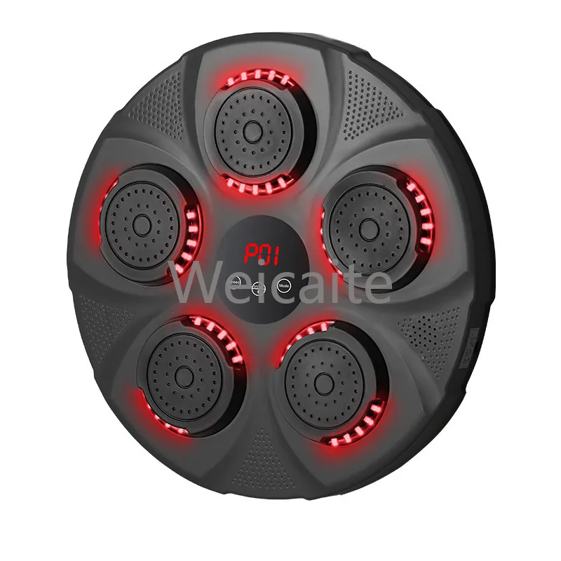 Fitness Sports Boxing Target Adjustable Speed Light Emitting Diode Light Music Intelligent Boxing Training Machine
