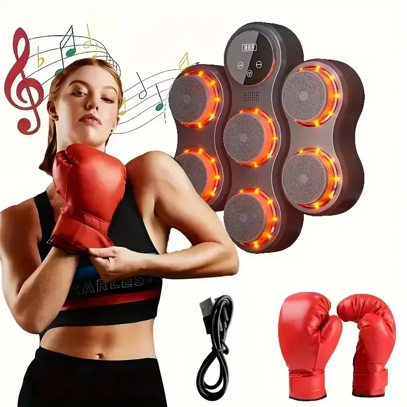 High Quality Multifunctional Wall Mounted Boxing Machine Training Equipment Intelligent Music Boxing Machine