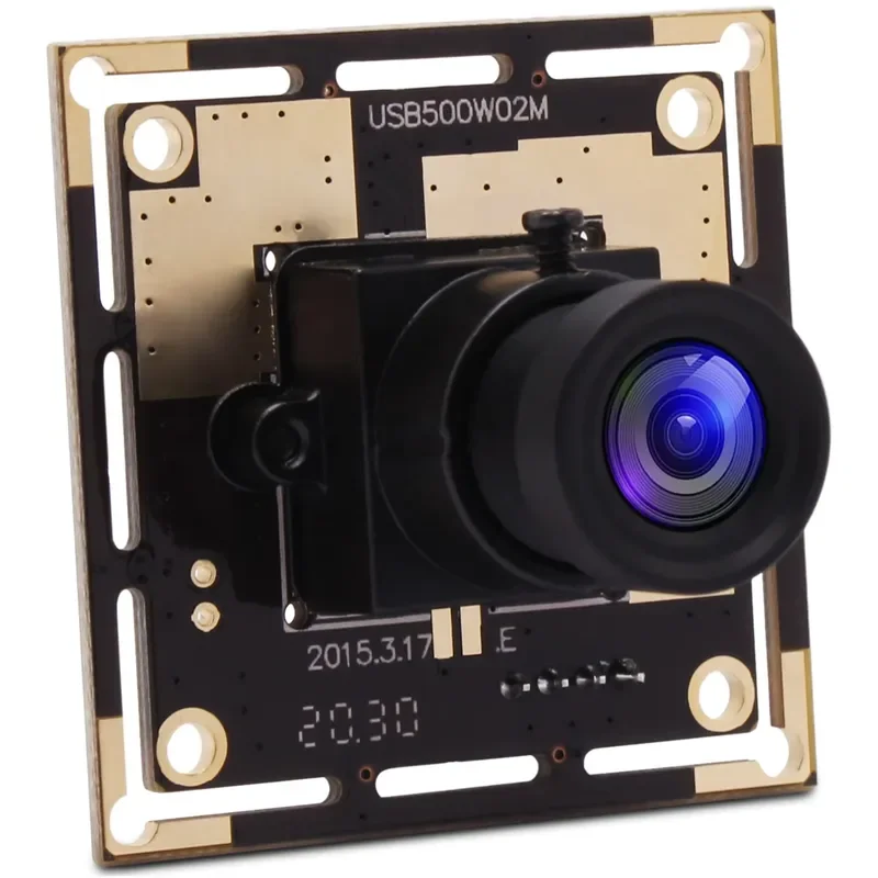 The ELP-USB500W02M-L36 is a high-performance 5MP mini USB camera designed to deliver crisp, high-definition video for diverse