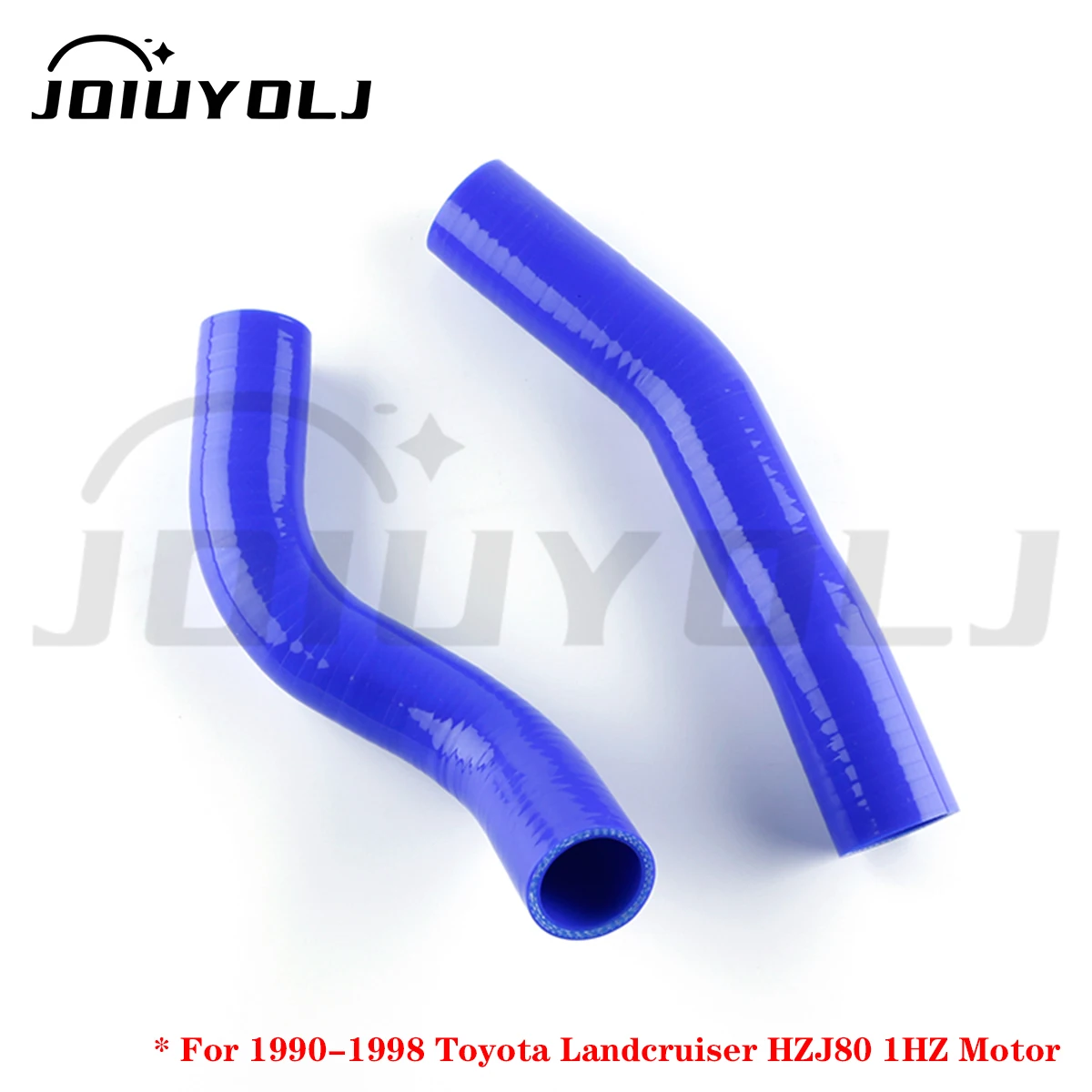 Silicone Radiator Coolant Hose Kit For 1990-1998 Toyota Landcruiser HZJ80 1HZ Motor 1991 1992 1993 1994 1995 1996 1997