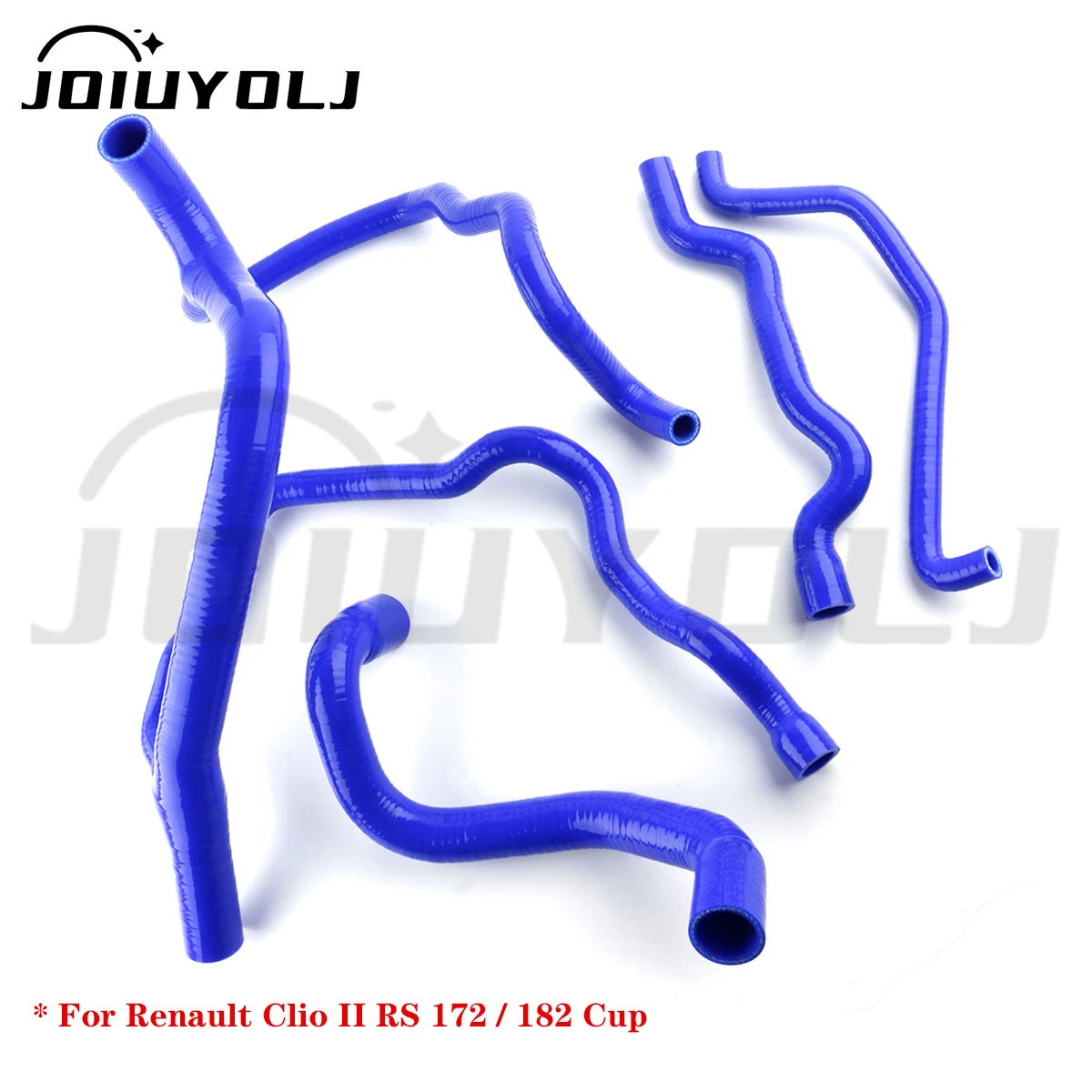 Silicone Radiator Coolant Hose Kit For Renault Clio II RS 172 182 Cup 2.0L 16V F4R