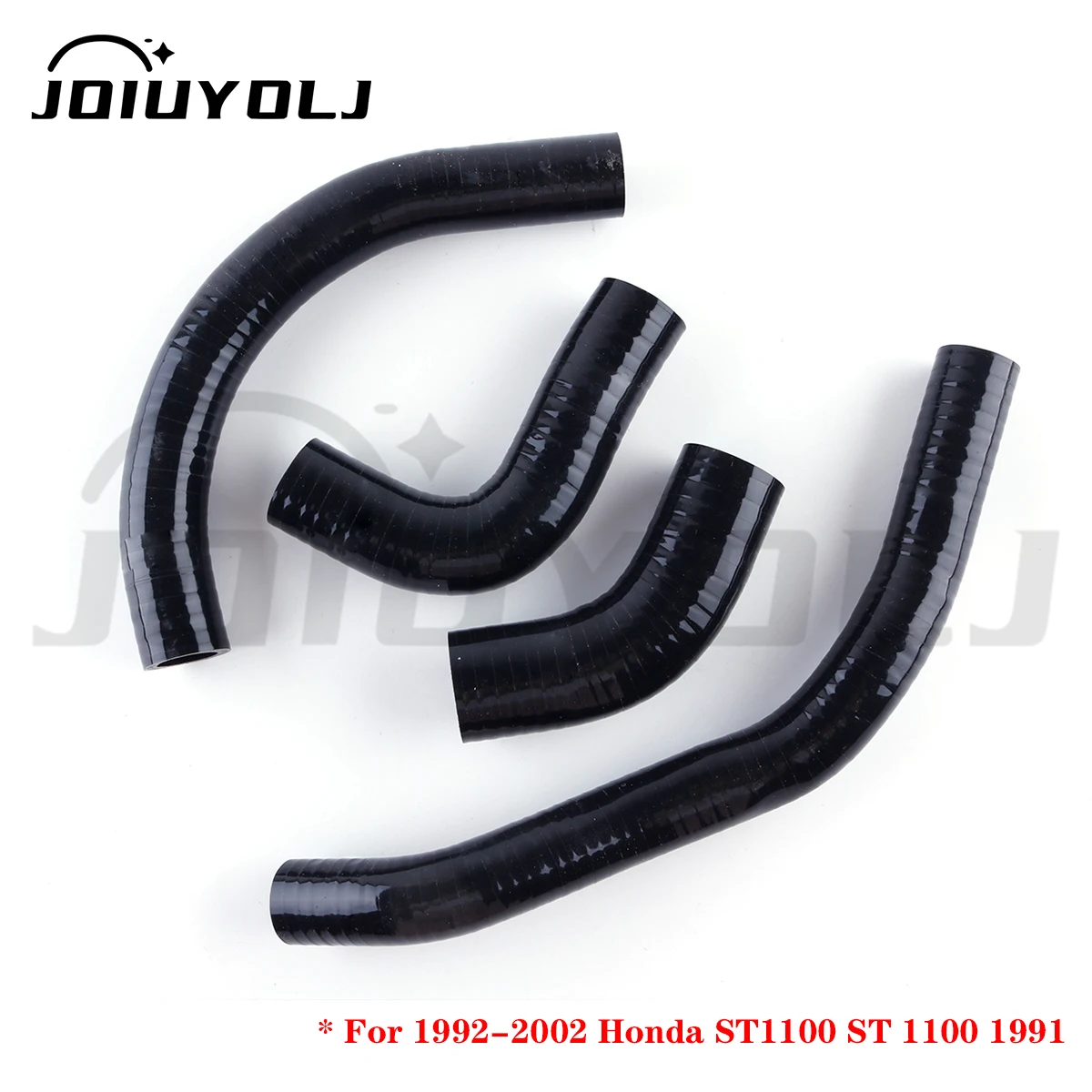 4Pcs Silicone Radiator Coolant Hose Kit For 1992-2002 Honda ST1100 ST 1100 1991