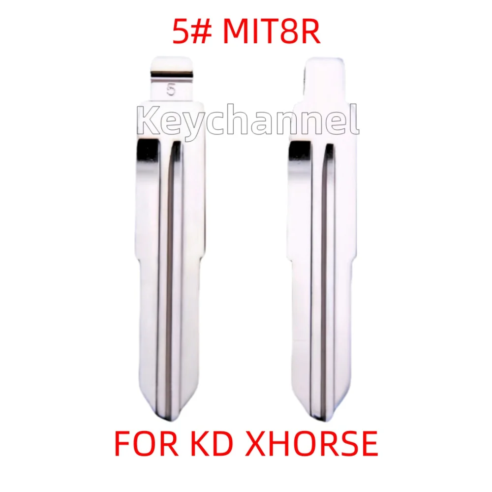 Keychannel 10PCS/LOT #5 KD Blade MIT8R Car Key Blade Right Key Blade for KEYDIY KD VVDI XHORSE for Changan Xingka S201 Toyota