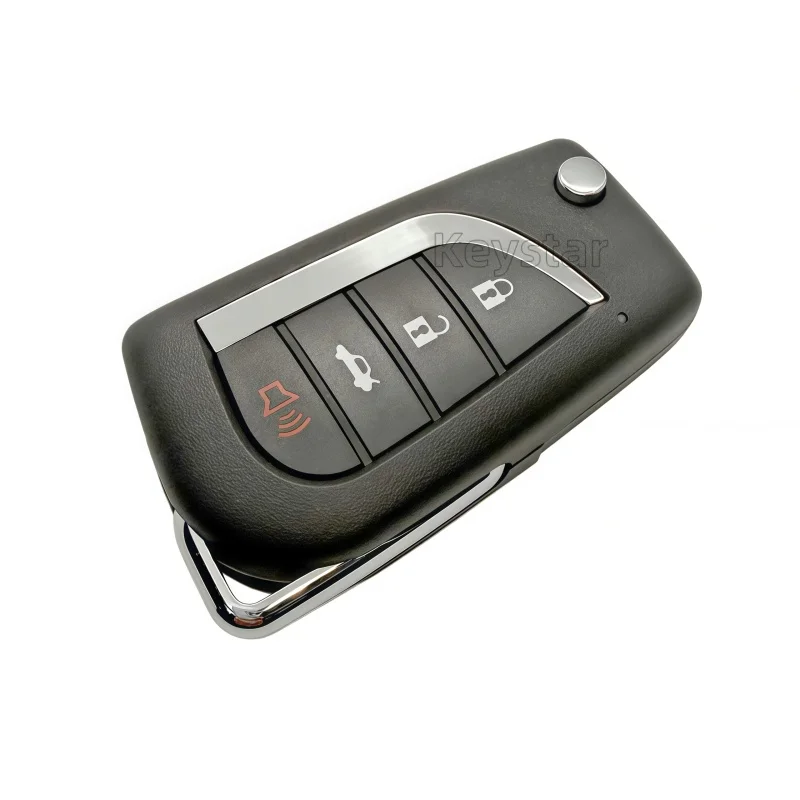 1PCS 4 Button Xhorse XKTO10EN Car Key Shell Universal Remote Case VVDI Key Shell for VVDI XKTO12EN Remote Case for Toyota