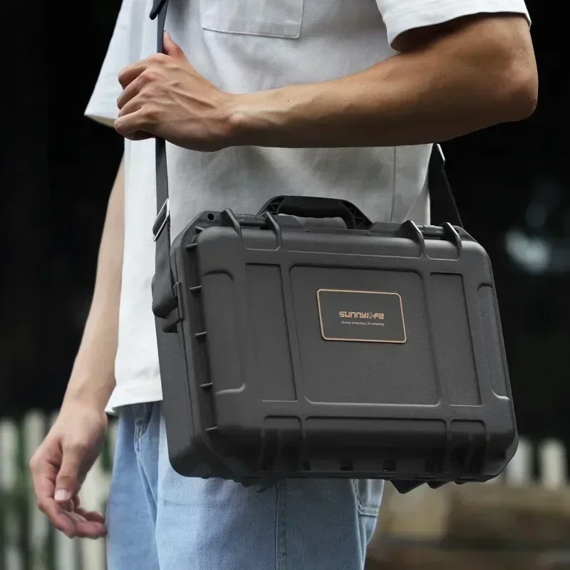 Large Capacity Waterproof Suitcase For DJI Neo Case Storage Bag Safety Hard Travel Portable Box For DJI Neo RC N3 Accessories