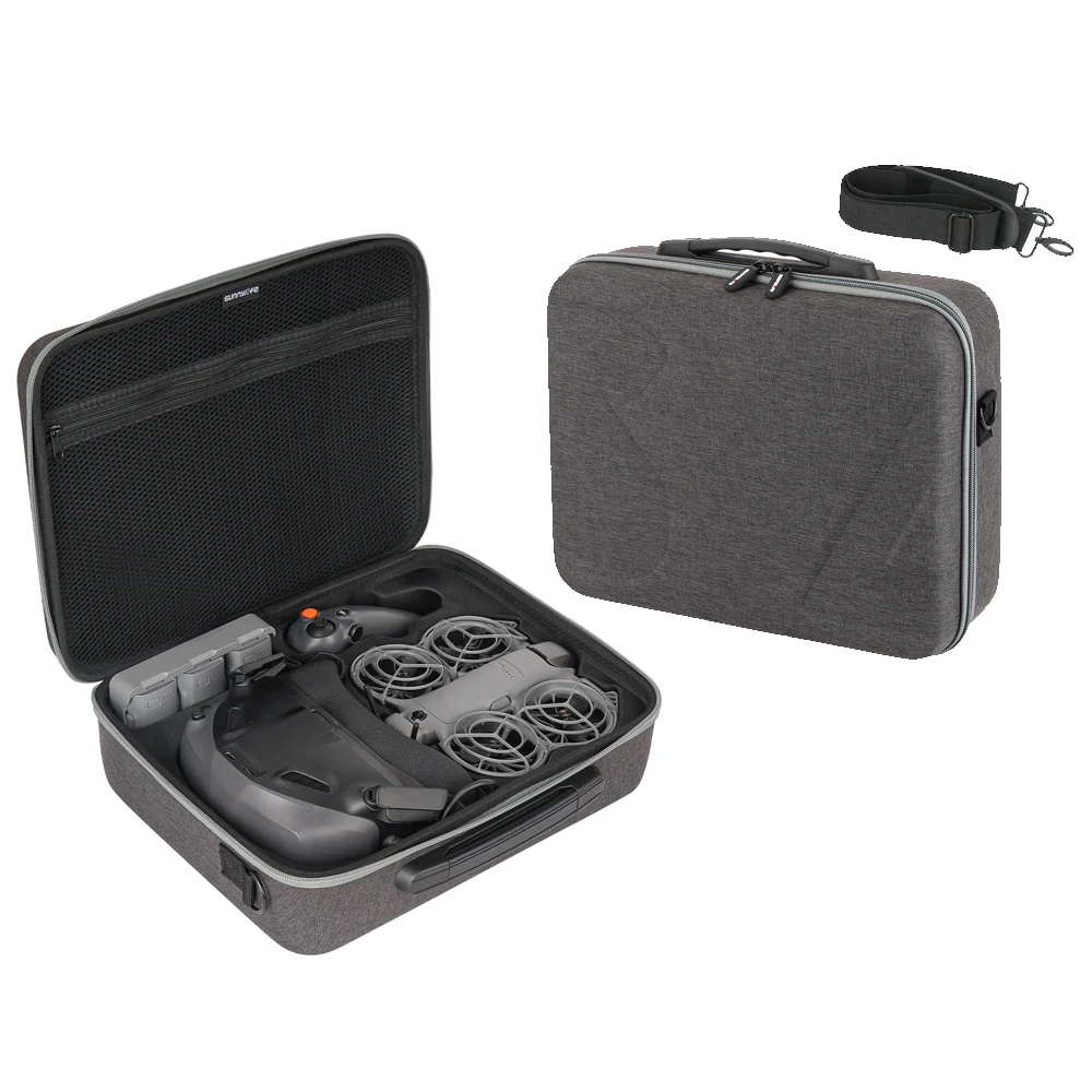 Carrying Case For DJI NEO2 and Goggles N3,High-Capacity Hard Case Storage Bag with Shoulder Strap Drone for Neo2 Drone Accessory