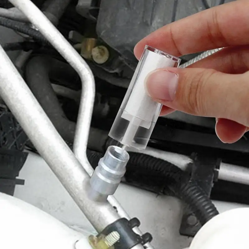 10Pcs Car AC Oil Checker Auto Air Conditioning System Oil Tester High-quality R134A Refrigeration Oil Detector Inspection