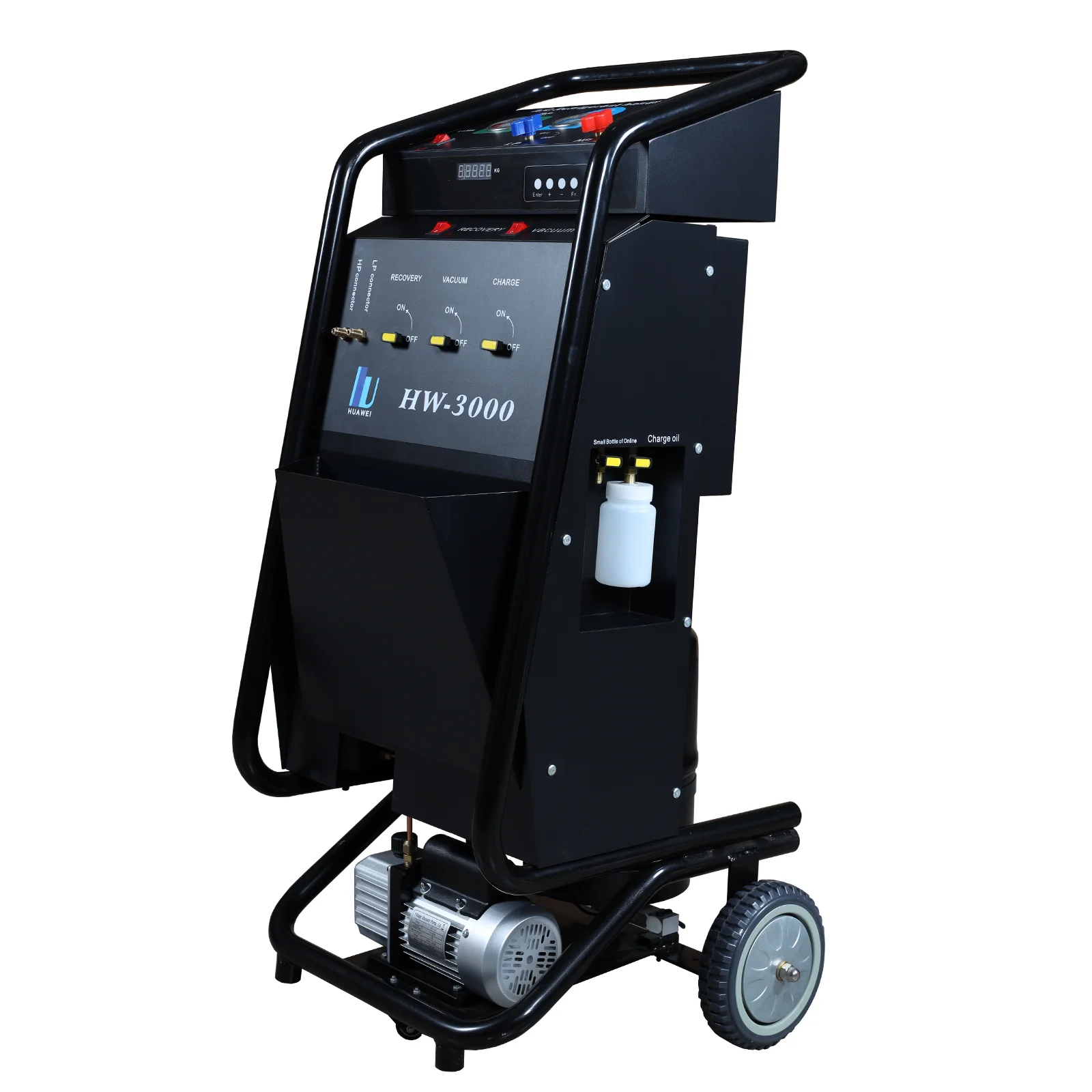 New HW-3000 Cheap Car air Conditioner Refrigerant Gas Refilling Machine / R134a Refrigerant Gas Recycle and Refill Machine