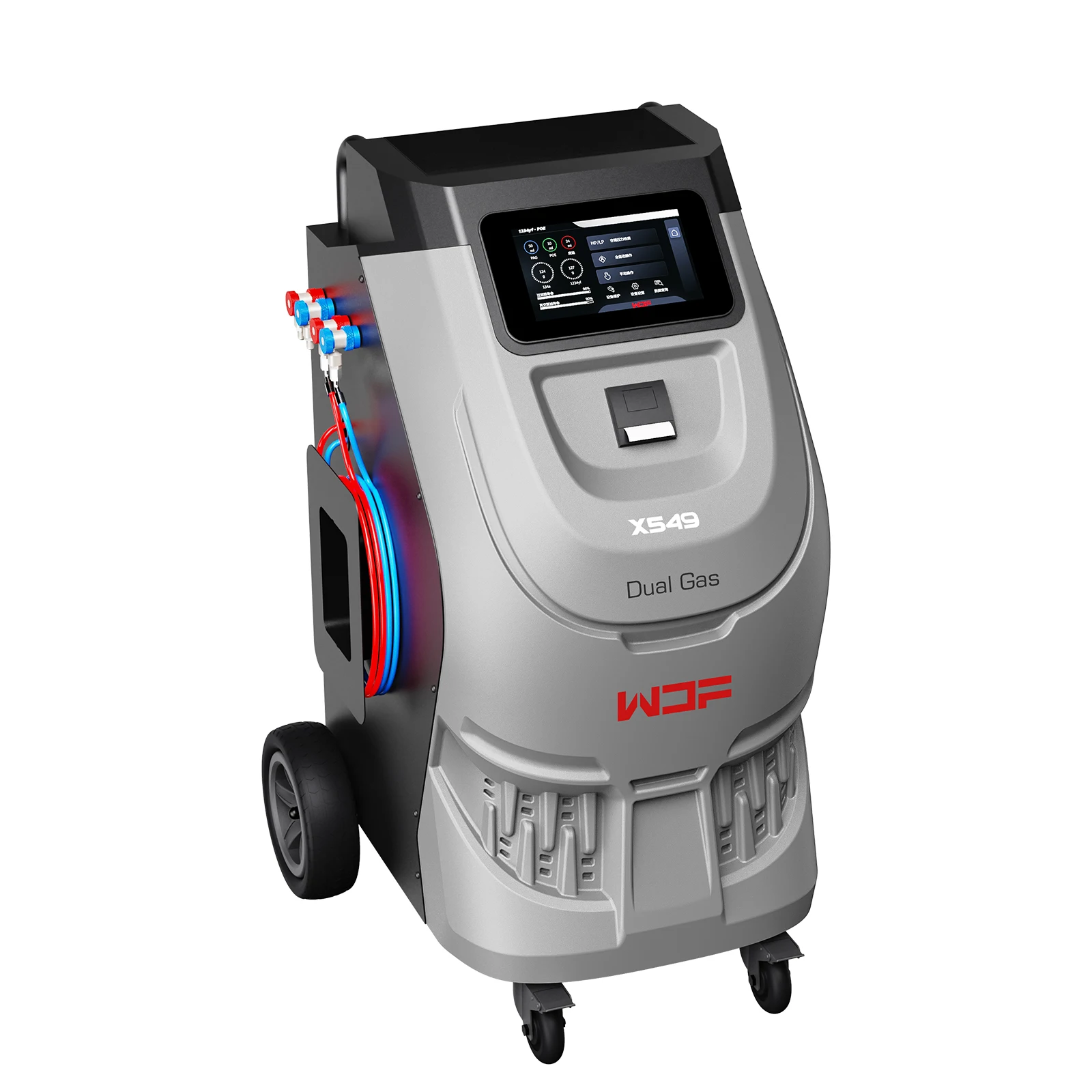 X549 R134a & R1234yf Dual Gas Fully-automatic AC Service Unit Air Conditional Refrigerant Recovery Machine