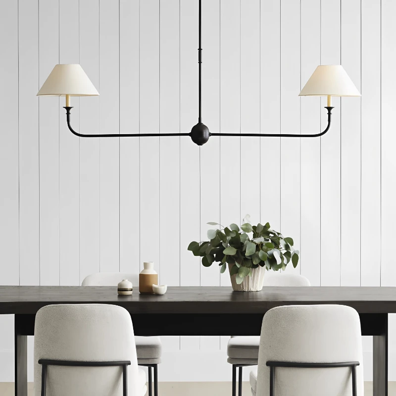 Nordic Black Minimalist Décor Living Room Bedroom Hall Pendant Lamp Home Decoration Luminaires Interior Lighting Fixture