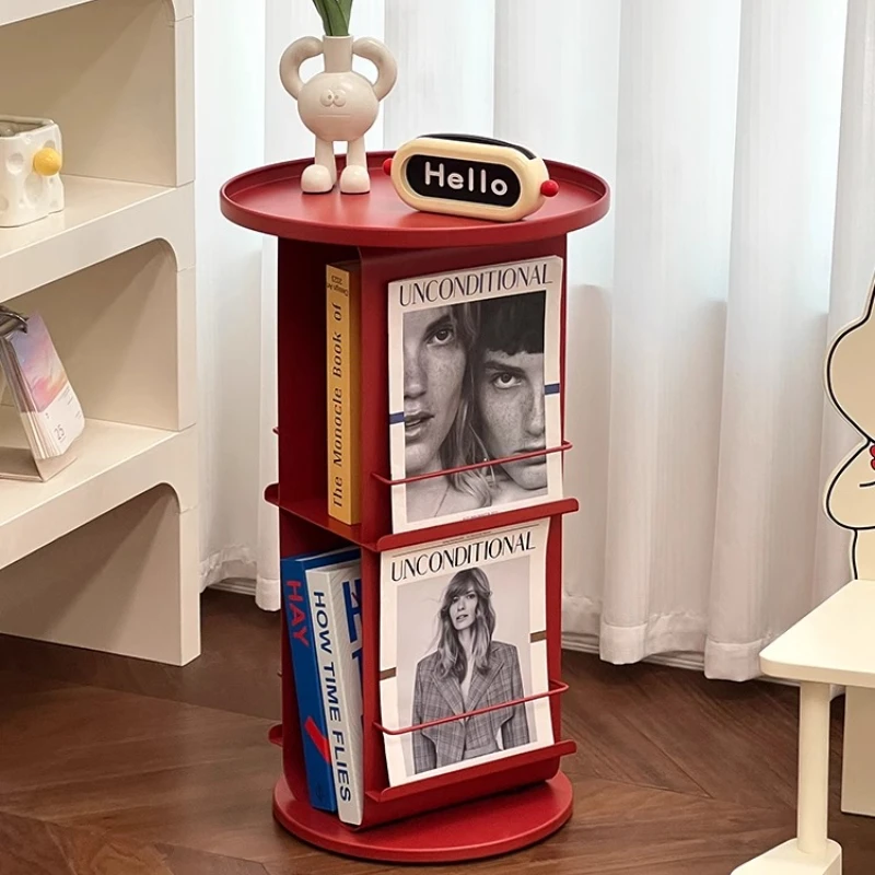 Nordic Minimalist End Table Modern Living Room Sofa Side Table Bedroom Multilayer Storage Magazine Racks Designer Home Furniture