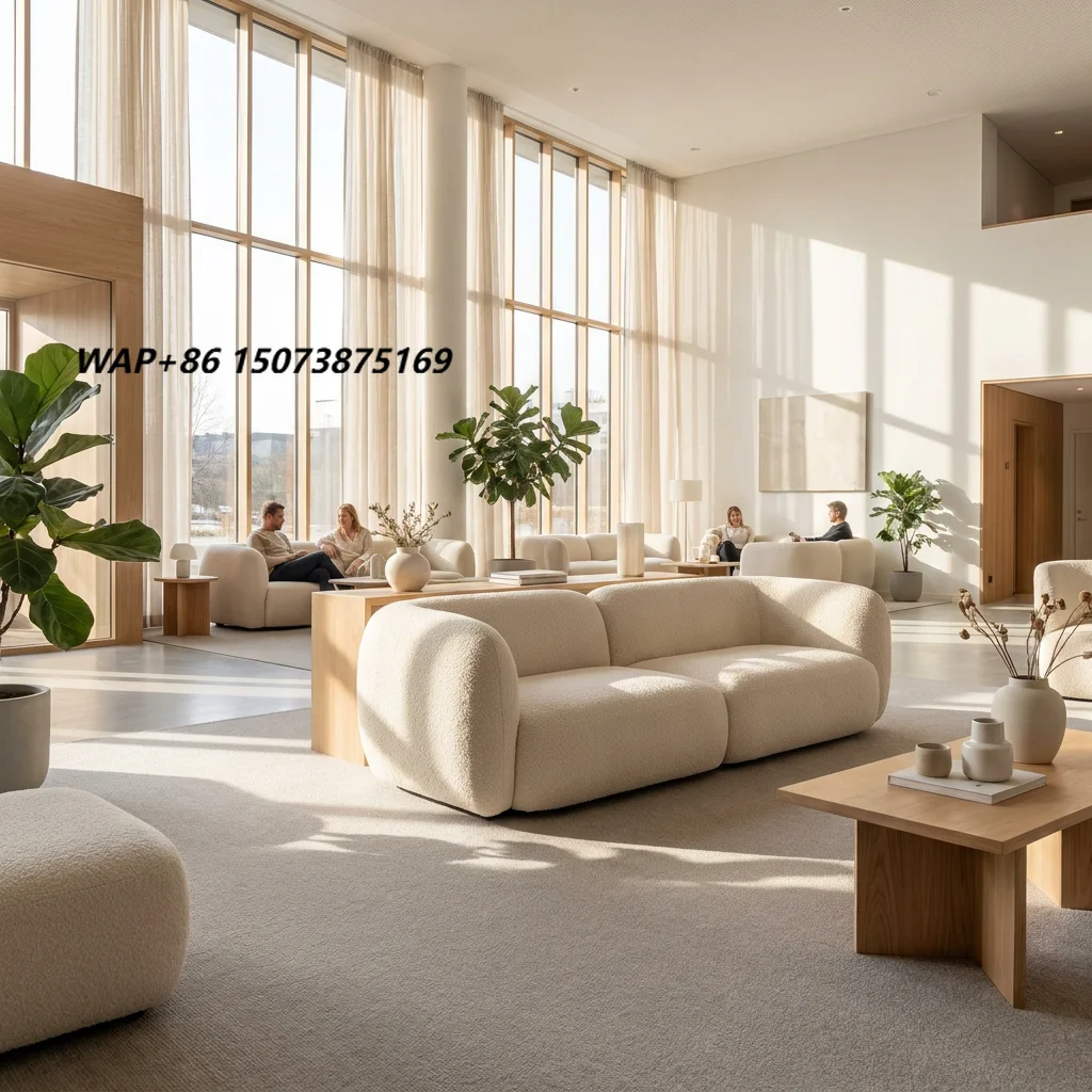 Bubble Nordic Style Sofa Modern Creative Sectional Couch for Hotel Minimalist Fabric Settee Furniture