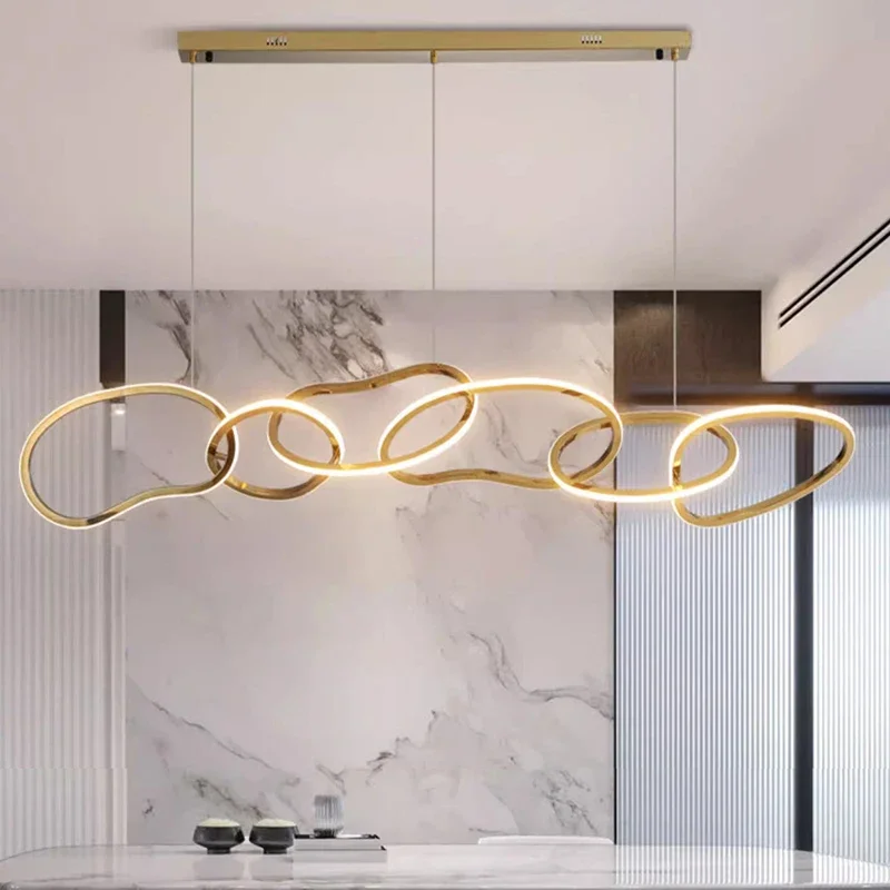 Nordic Home Decor Chandeliers for Dining Room Lustre Pendant Lights Hanging Lamps for Ceiling Light Fixture Indoor Lighting