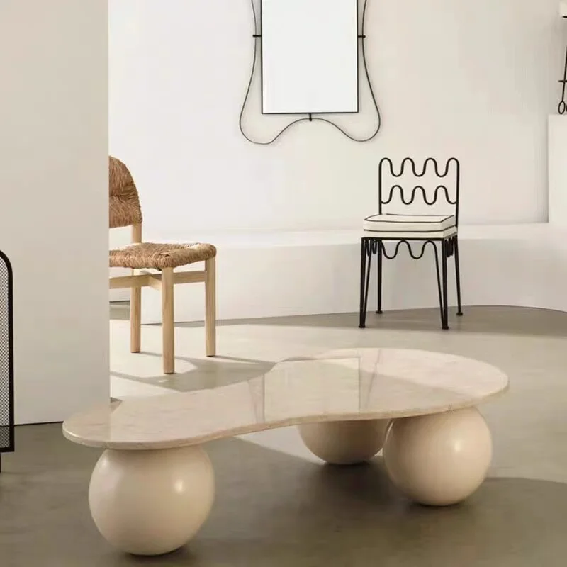 Irregular Portable Coffee Table Design Portable Nordic Hotel Coffee Table Decor Japanese Meubles Maison Living Room Furniture
