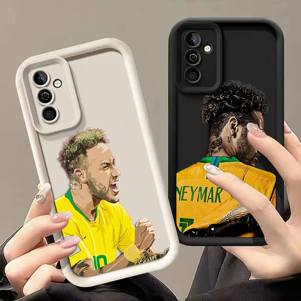 Football Star 10 N-Neymar Cover Phone Case For Redmi NOTE 13 14 8 9 9S 10 10S 11 11S 11T 12 PRO PLUS TPU Case DIY Shell Funda