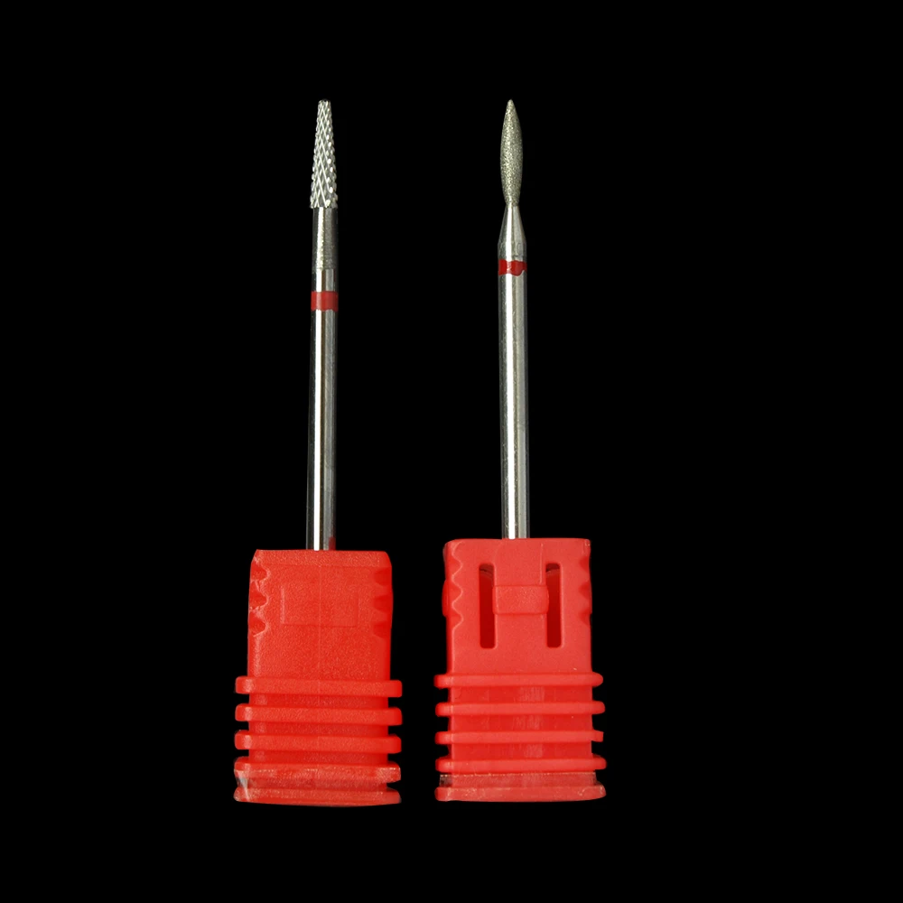Tungsten  Cuticle Carbide Nail Drill Bit Electric Nail Mills Cutter for Manicure Machine Nail Files Accessories