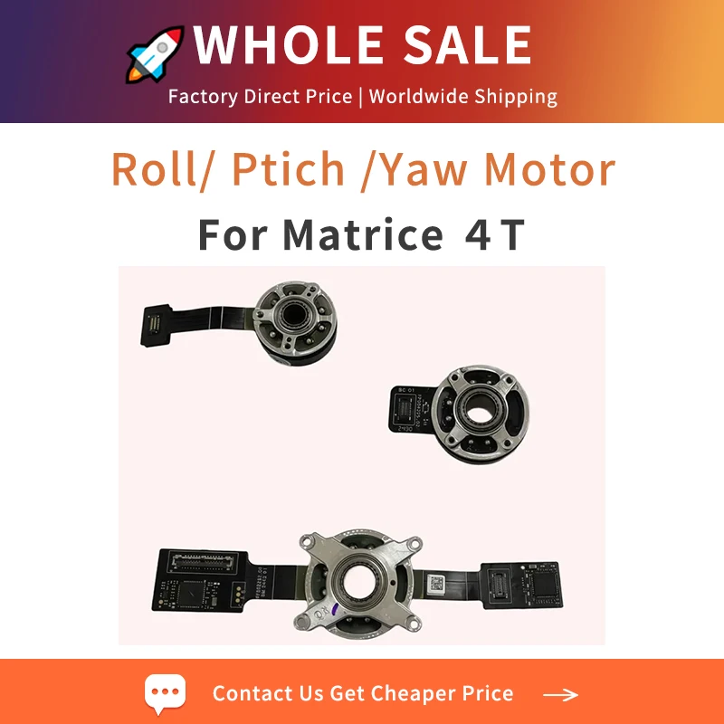 Wholesale Gimbal Yaw Roll Pitch Motor for DJI Matrice 4T Replacement Axis Motor Set-In Stock Repair Parts, Ask for Bulk Discount