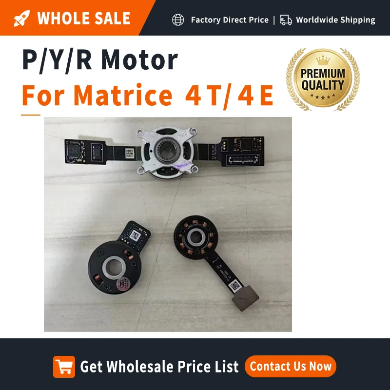 Wholesale Gimbal Motor Set for DJI Matrice 4T/4E  Replacement Roll Pitch Yaw Motor Assembly-Repair Parts Ask for Bulk Discount