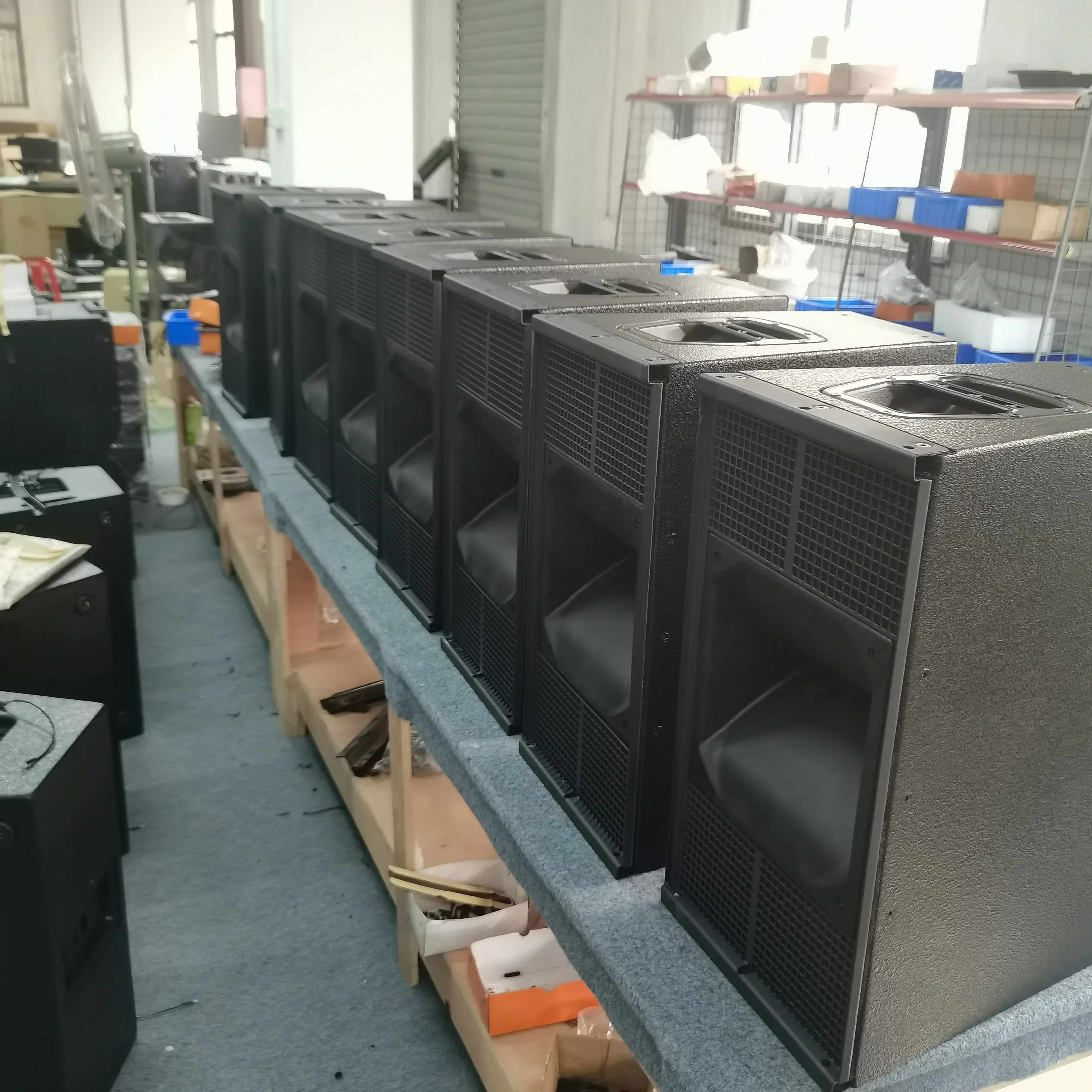 Gold Seller -NEW DJ Equipment Double 10 Inch Line Array Professional Audio Speakers Sound System for Music Performance