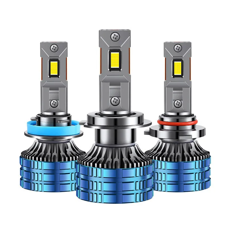 150W 6000K LED Headlight Bulbs H1 H3 H7 H8 H9 H11 HB3 HB4 HIR2 H4 HB2 9005 9006 9012 9003 15000Lm Dual Copper Tube Cooling