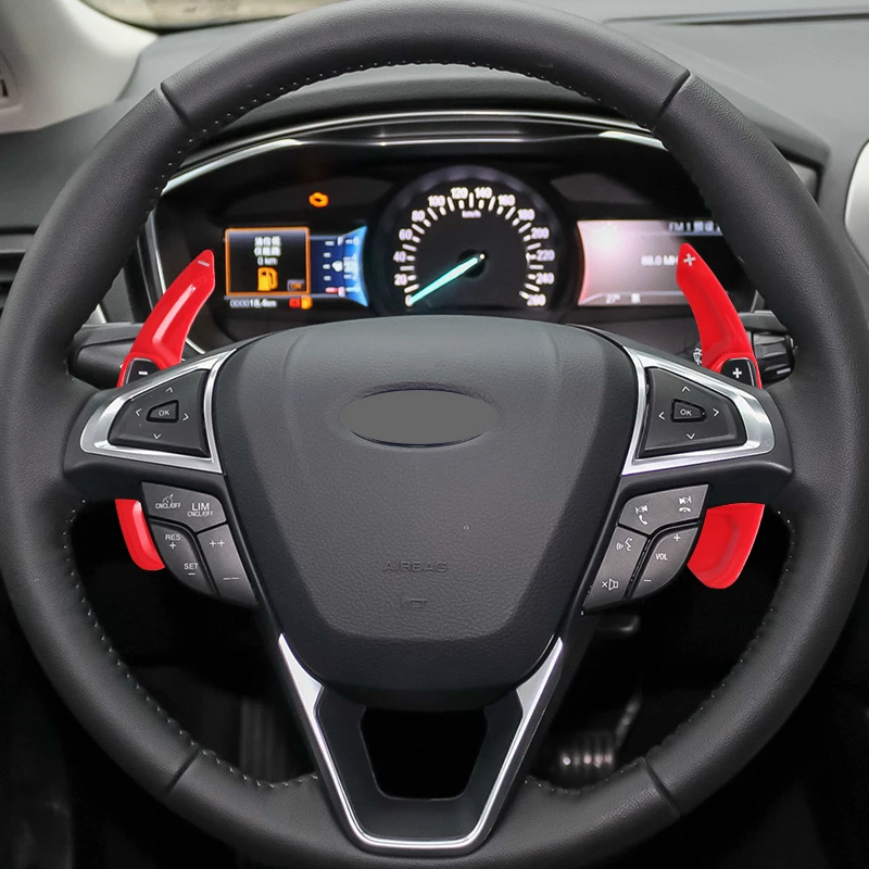 Car Steering Wheel Paddle DSG Shifter Extension For Ford Mondeo MK5 Wagon Taurus S-MAX Galaxy Edge Sport Fusion Accessories