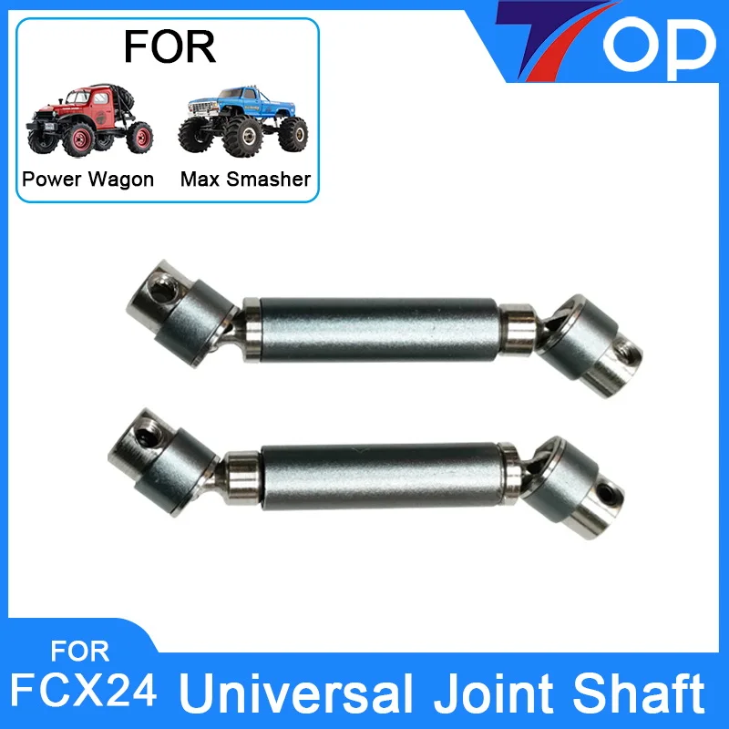 FMS 1/24 Power Wagon Max Smasher V2 K5 Blazer FCX24 Remote Control Model Car Metal Universal Joint Drive Shaft RC Crawler Car