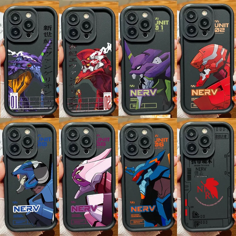 Genesis Evangelion Anime Phone Case for Oppo Find A6C X9 A6S A5 A60 A3X A98 A78 A58 A38 A57 A76 A94 A54 F29 F31 Pro Plus