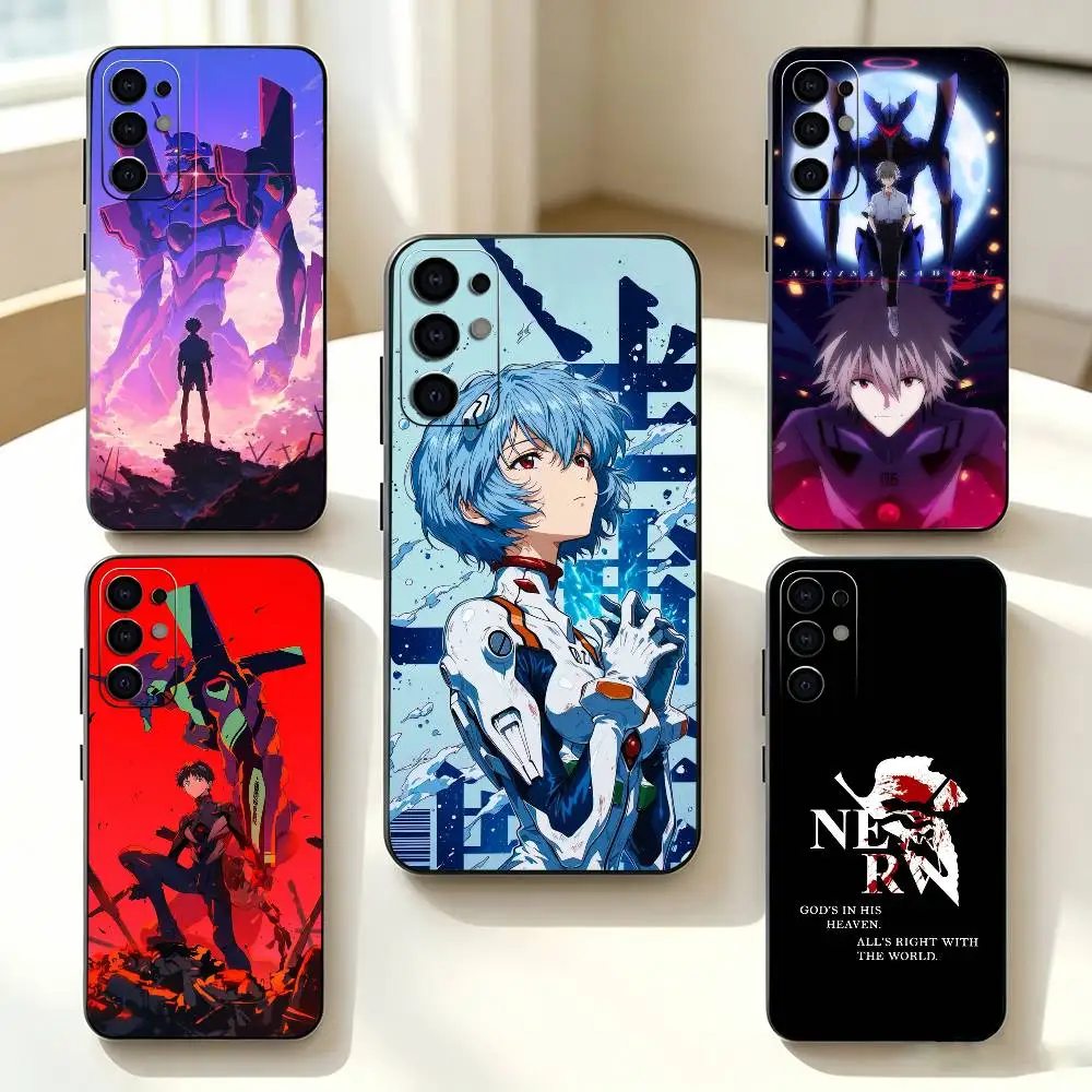 Neon G-Genesis E-Evangelion   Phone Case For Samsung S25,S24,S21,S22,S23,S30,Ultra,S20,Plus,Fe,Soft Silicone Black Cover