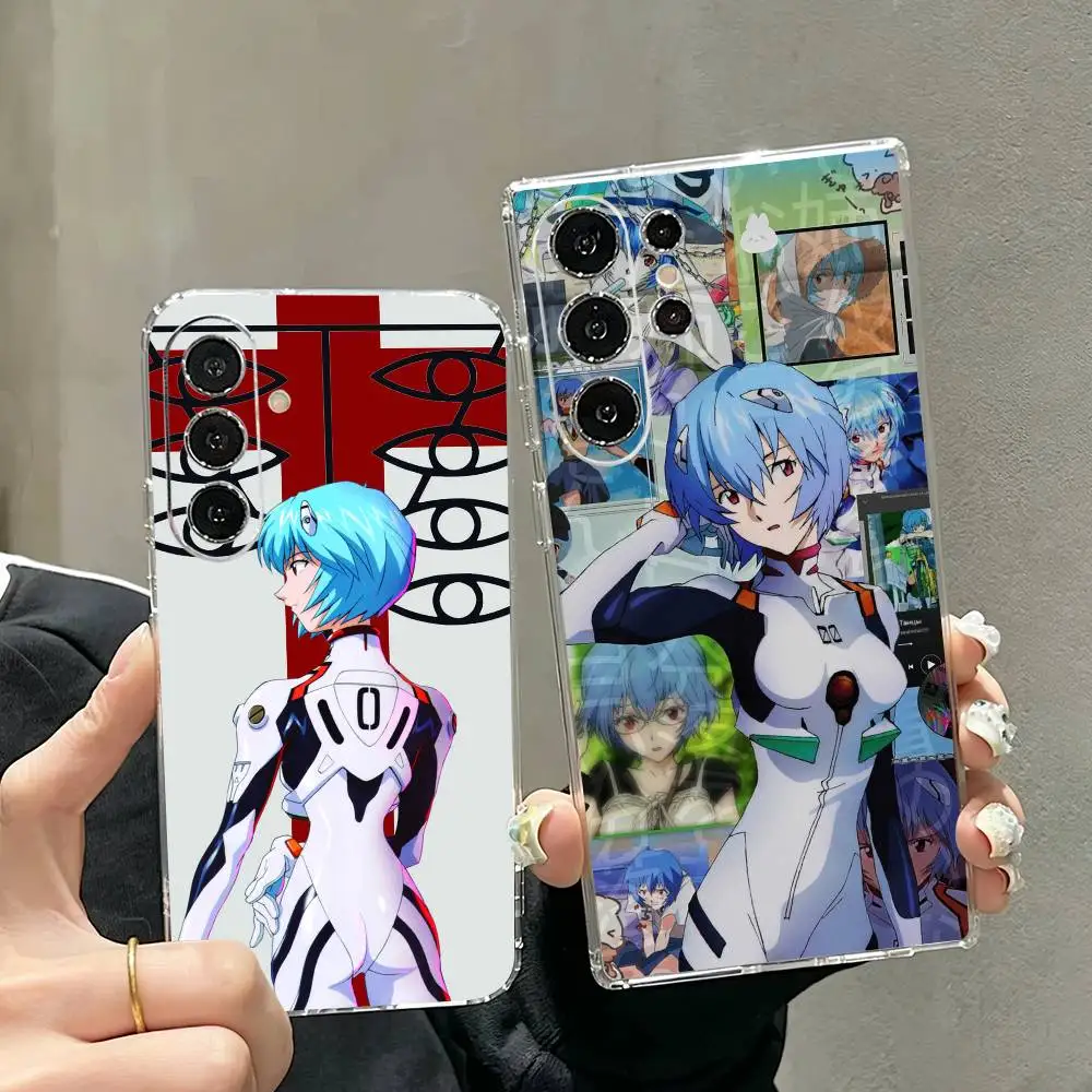 Cool A-Ayanami R-Rei E-EVA  Phone Case For Samsung S25,S24,S21,S22,S23,S30,Ultra,S20,Plus,Fe Transparent Cover