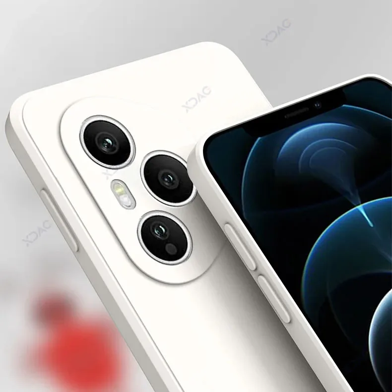 360 Full Protective Mobile Case for Honor400 Honor 400 Pro 400Pro Honor400Pro 5G Soft Square Liquid Silicone Phone Cover Housing