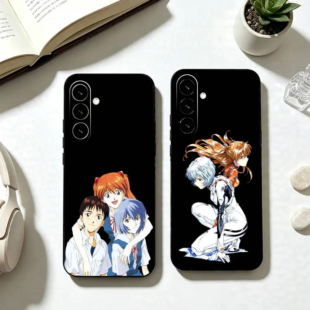 Anime N-Neon G-Genesis Evangelion  Phone Case For Samsung Galaxy A73,A72,A71,A70,A53,A52,A51,Soft Silicone Black Cover