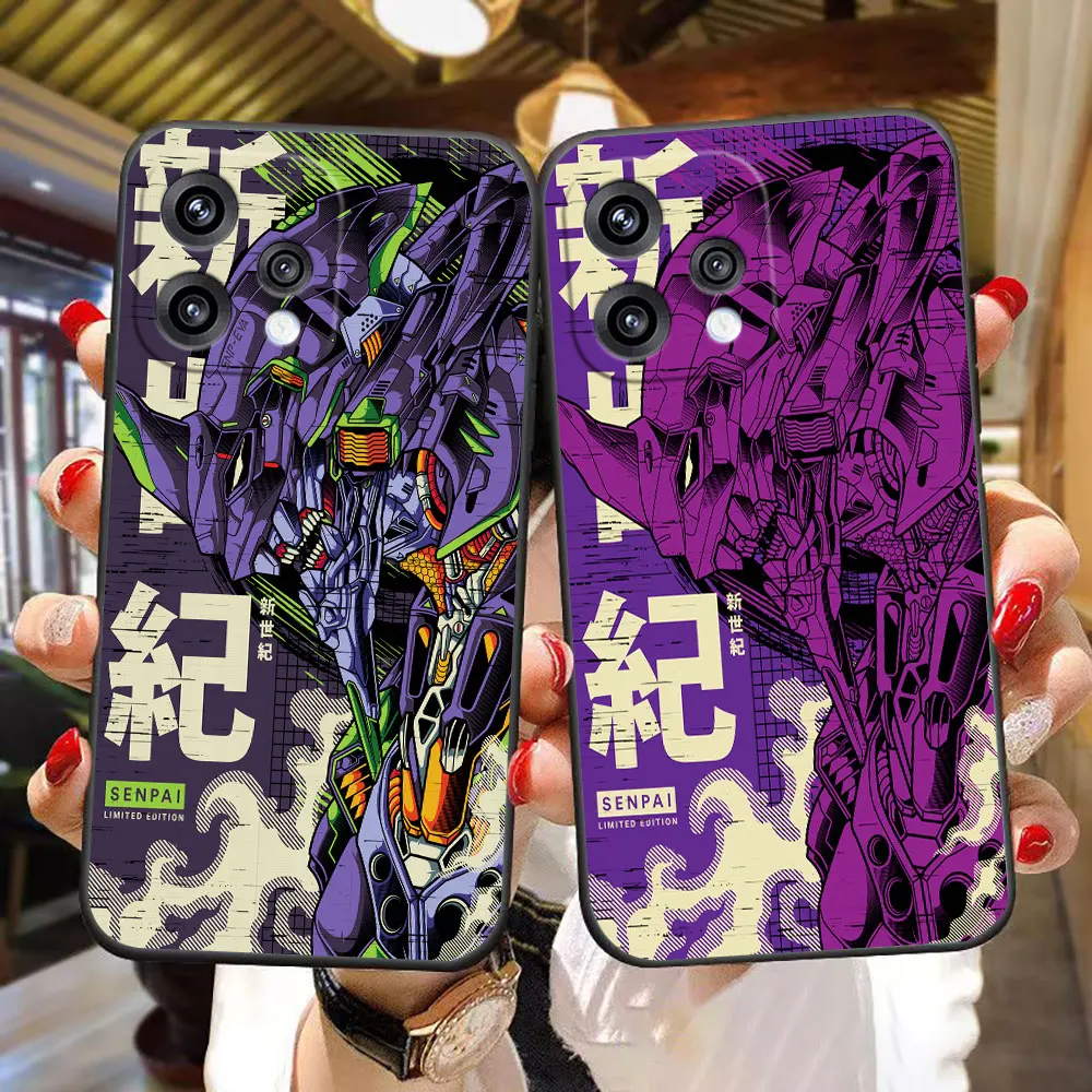 Phone Case For OPPO RENO 15 15F 14 14F 13 13F 12 11 11F 10 8T 8 7 6 5 4 4F Plus Case Cover Neons G-Genesis E-Evangelion 01 02