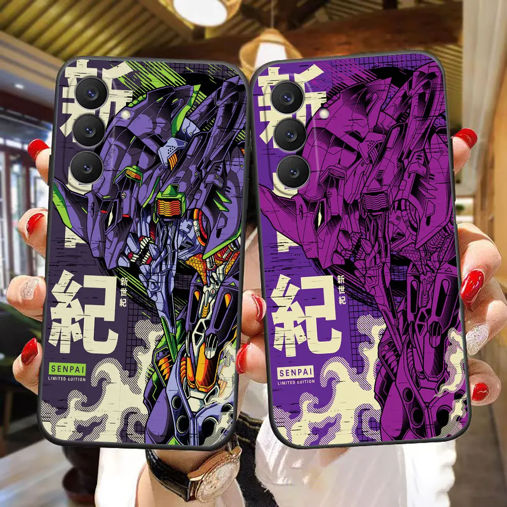 Phone Case For Samsung Galaxy S26 S25 S24 S23 S22 S21 S20 FE S10 Ultra Plus Shell Funda Cover Neons G-Genesis E-Evangelion 01 02