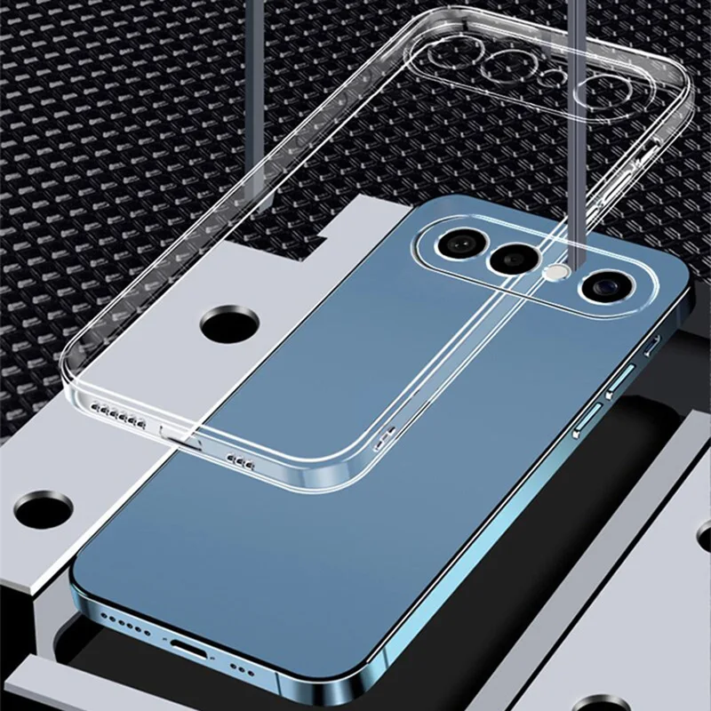 Ultra Thin Transparent Phone Cases for VIVO S50 Pro Mini S50Promini 5G Global Soft Clear Silicone Shockproof Back Cover Housing
