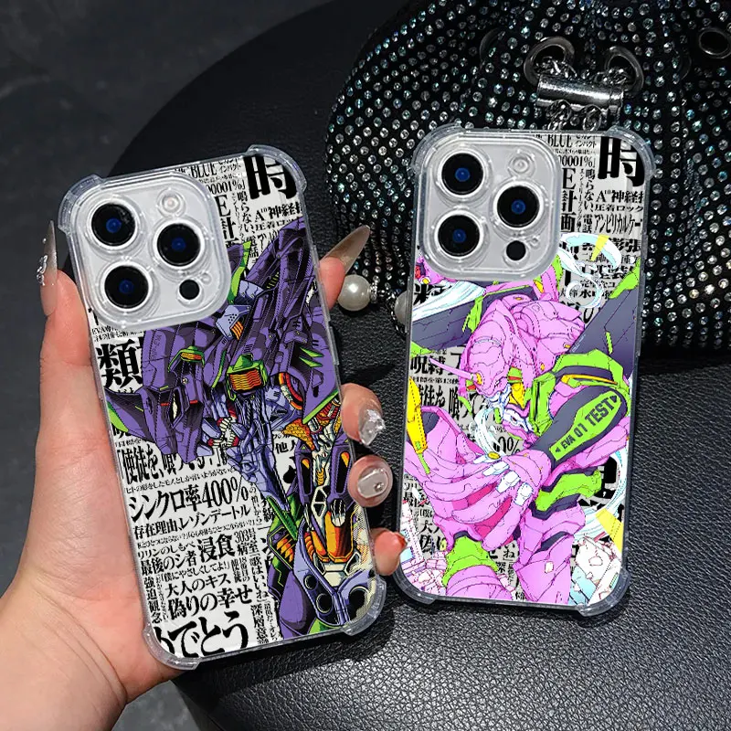 N-Neon Anime G-Genesis Case For Samsung Galaxy A17 A27 A37 A57 A07 A56 A26 A36 A16 A55 A35 A05 A54 A52 A34 Cover E-Evangelions