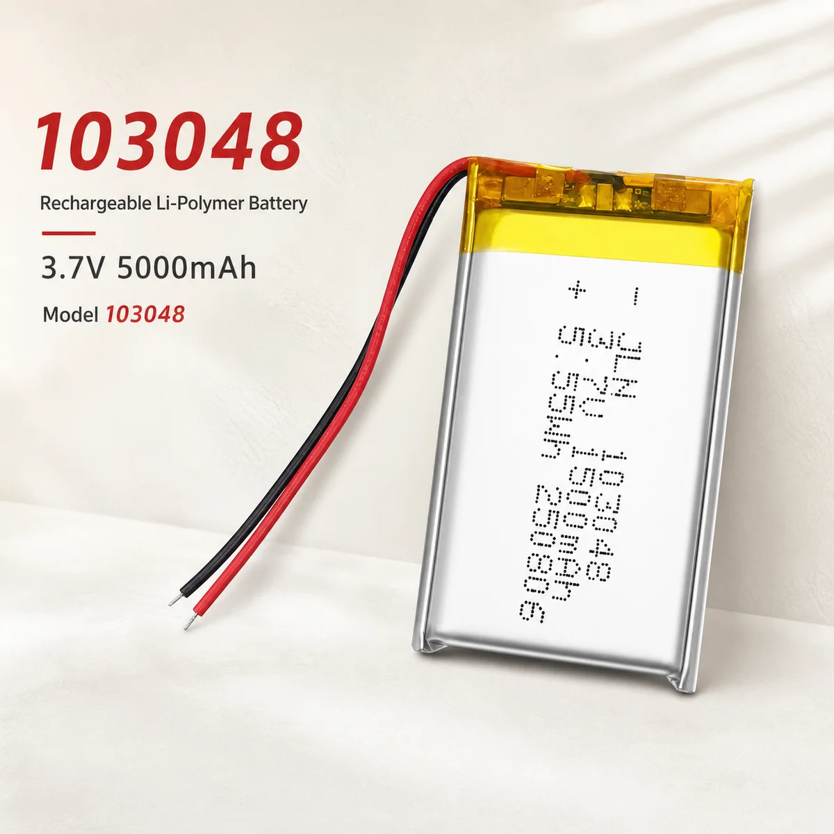 3.7V 1500mAh LiPo Rechargeable Battery 103048 103050 Polymer Lithium Cell for Bluetooth Speaker Headset Toothbrush