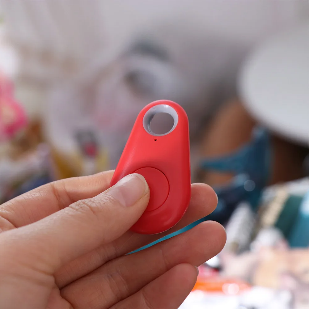 Portable Pet Bluetooth GPS Tracker Anti-lost Plastic Smart Tracker Bluetooth 5.0 Wireless Tracker Alarm GPS Locator