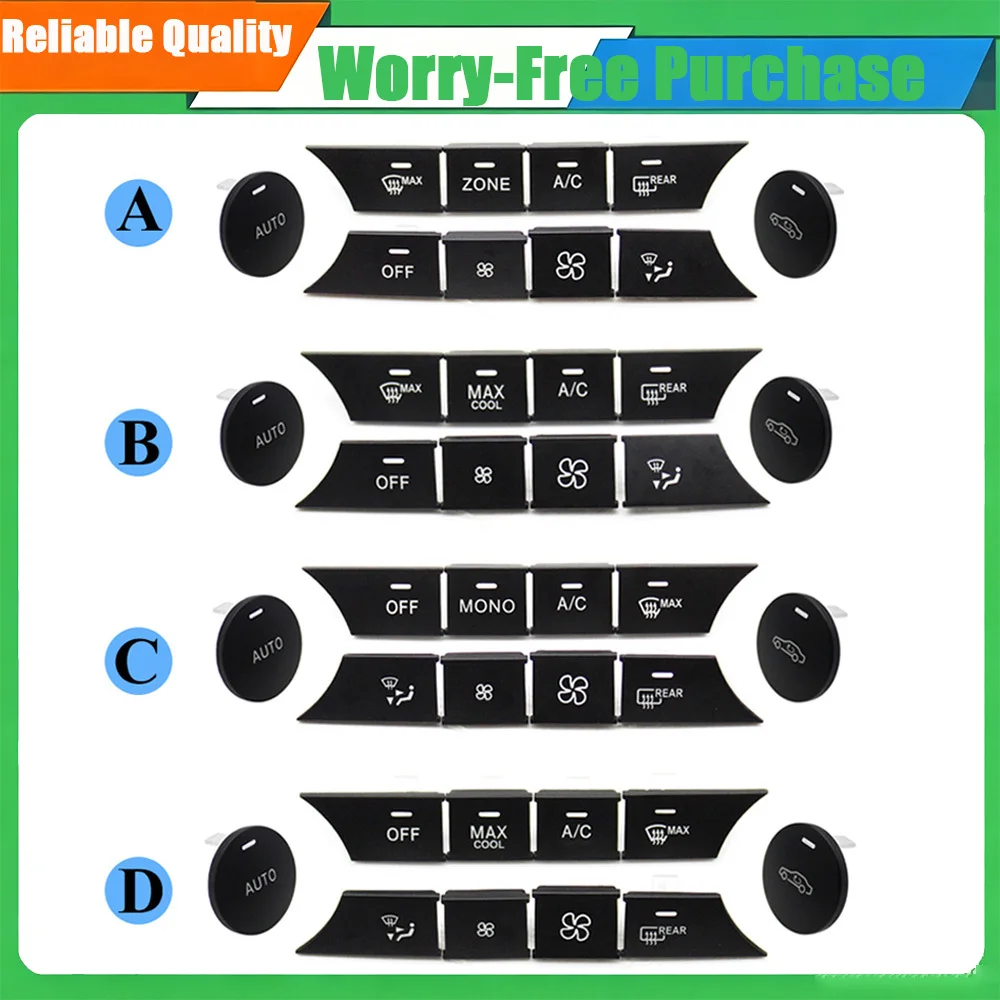 For Mercedes Benz C GLK Class W204 X204 C180 C200 Car Dashboard Air Conditioner Wind Volume Heater Climate Control AC Button