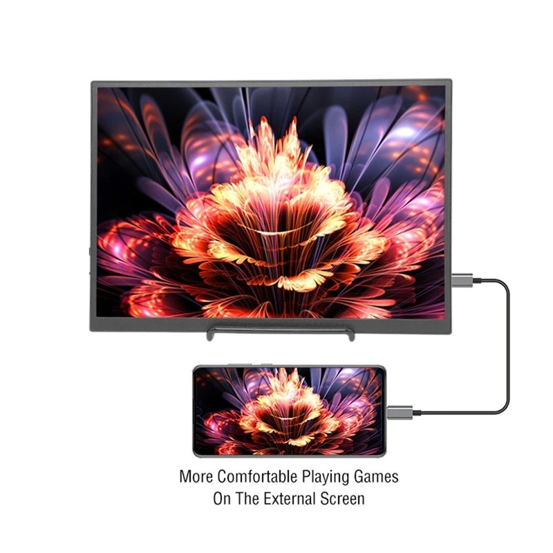 10.5-Inch Portable Monitor 1280P HDR 15:10 Low Blue Light for / 5 Switch Cell Phone PC Loptop Extension [To&On-e]