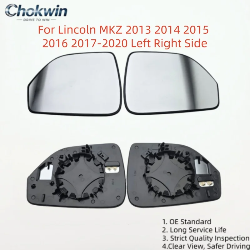 Heated Side Rearview Mirror Glass Replacement For Lincoln MKZ 2013 2014 2015 2016 2017-2020 Left Right Side car accessories