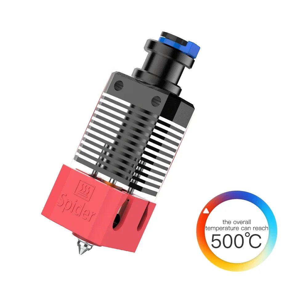 All Metal Hotend Kit Creality Spider Hotend High Temperature High Speed Fast Heating Extruder Hot End Kit 3D Printer Parts