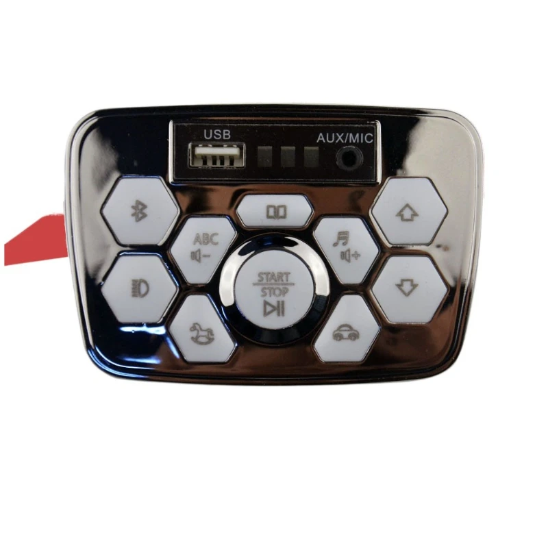BY-V03 children's electric car bluetooth central control panel music player line main board stroller accessories