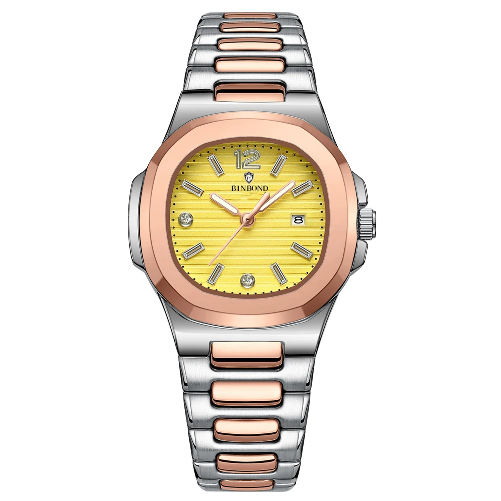 New Dress Diamond Watch Ladies Fashion Quartz Wristwatches Gifts For Woman Luxury Gold Watches Womens Digital Clock Reloj Muje