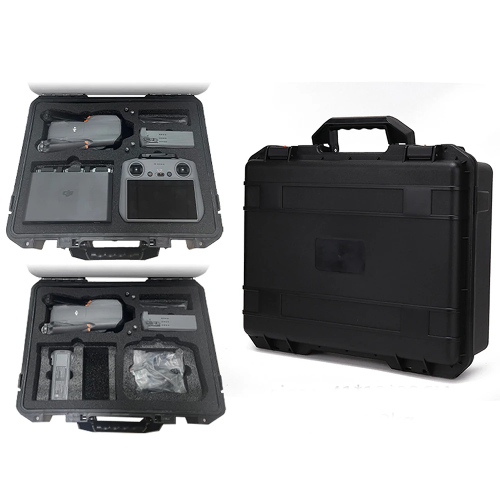 Hard Travel Carrying Case Compatible with for DJI Air 3S, RC 2/RC-N2 Remote Controller and its Accessories