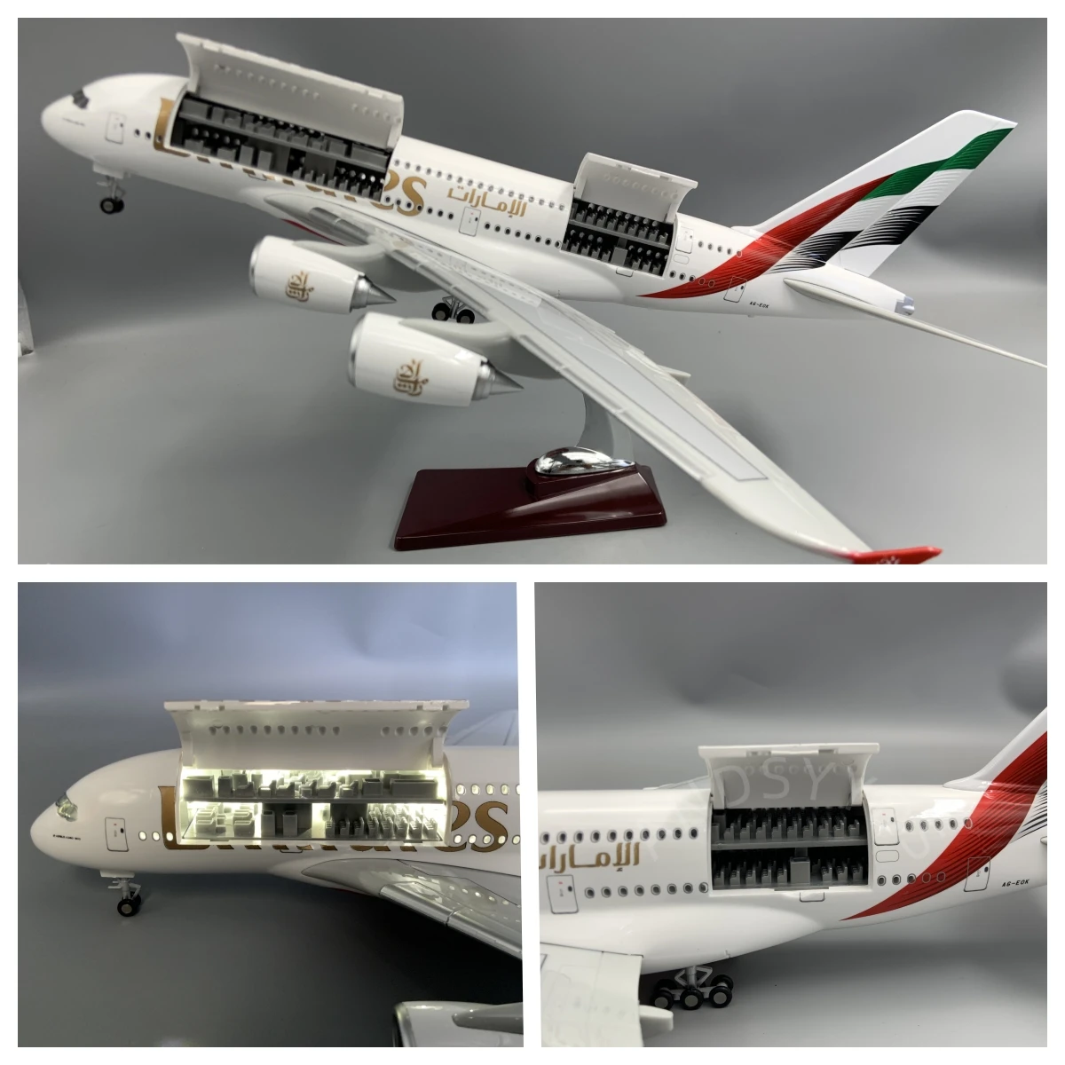 Home Decor New Emirates A380 Model Resin For Emirates Airlines Aircraft Collections and Displays Collected Gift By Aviation