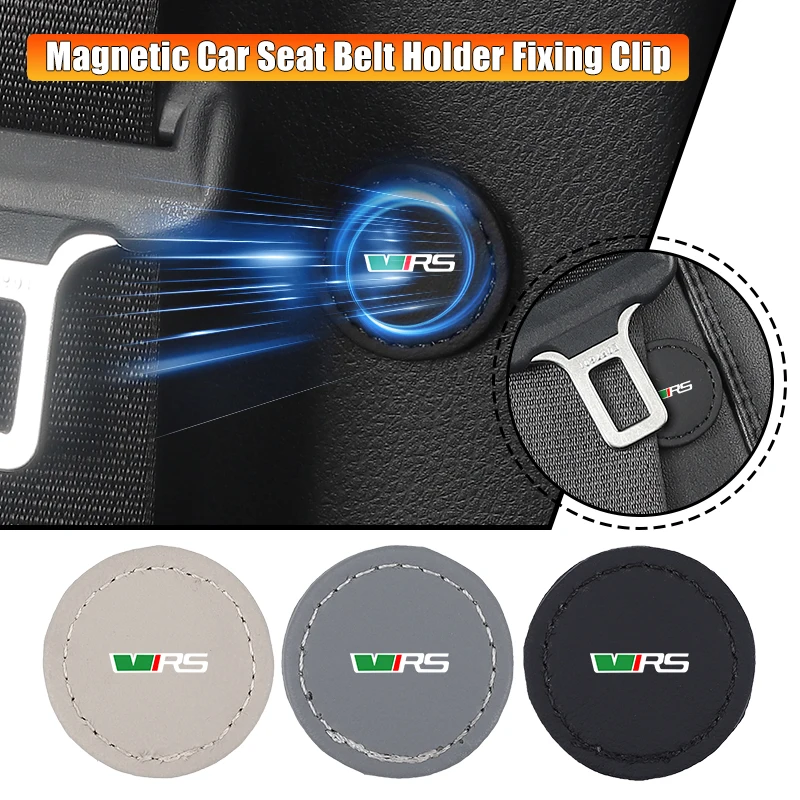 Magnetic Car Seat Belt Limiter Stopper Stabilizer Accessories For Skoda Octavia 1 2 3 4 PRO VRS  Kodiaq Elroq Kylaq Kamiq Enyaq